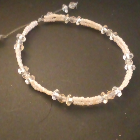 Handmade Pink Slip-On Bracelet - Picture 1 of 5